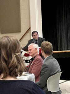 ACLL President Matt Clark speaking